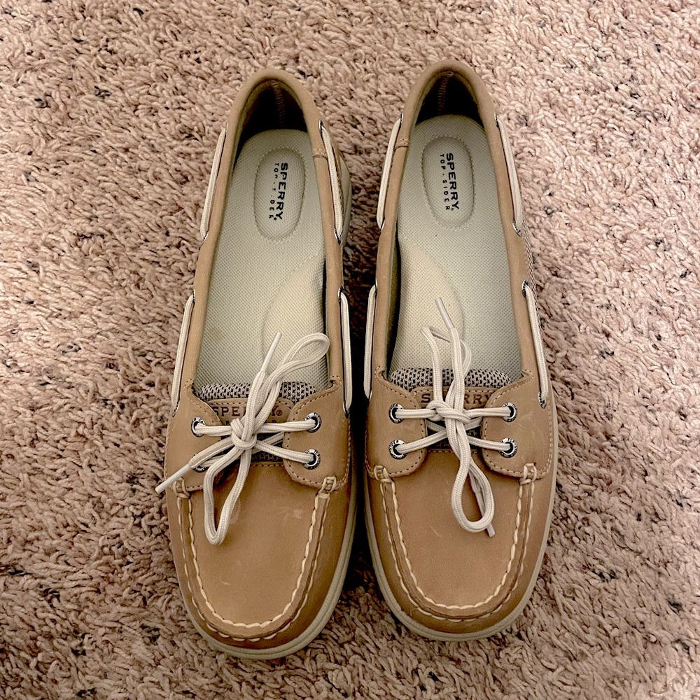 Sperry NWOT - Women’s Tan Topsider Classic Shoe - Picture 4 of 6